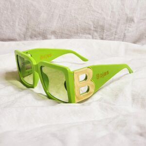 Bojas "B" Green Fashion Sunglasses